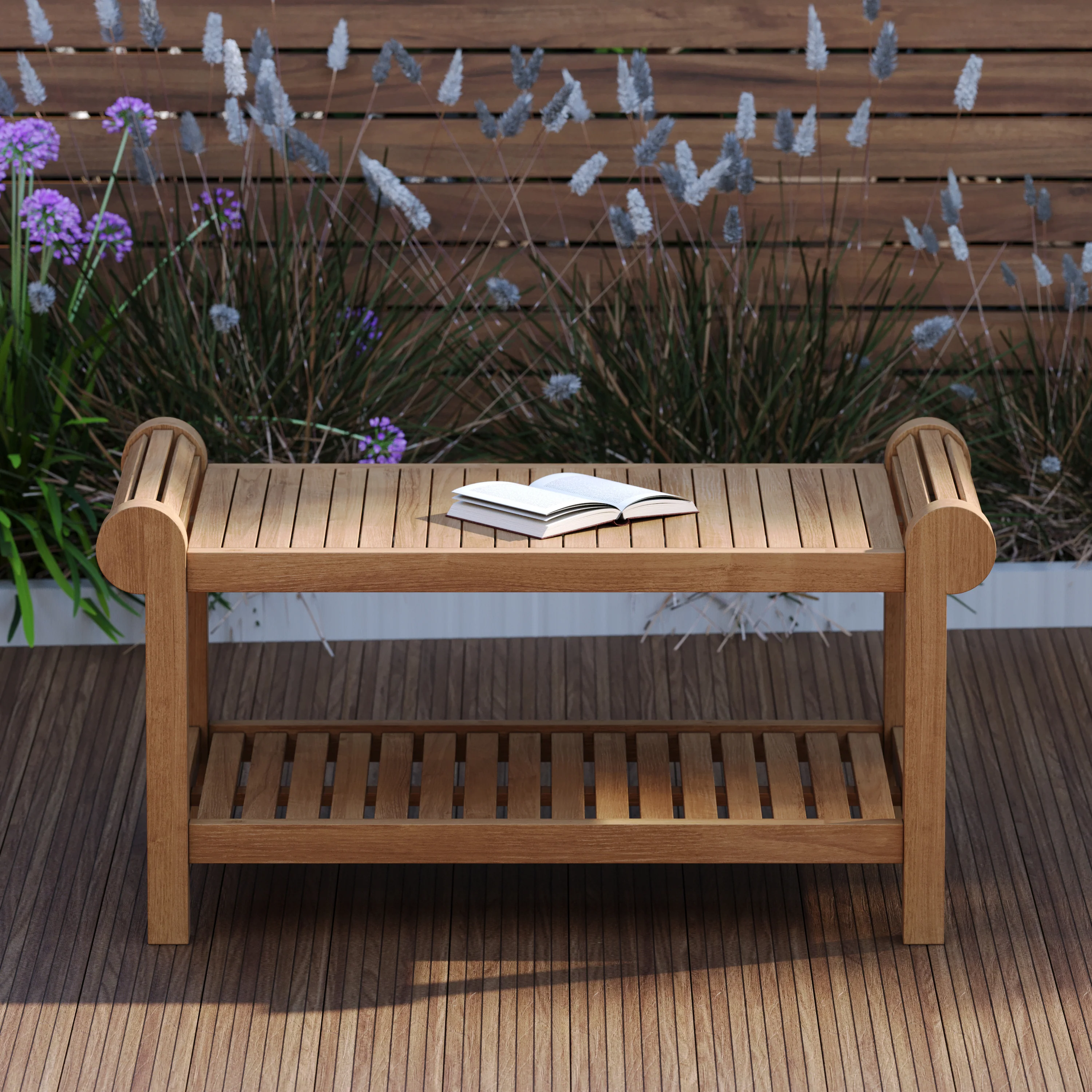 Lutyens Teak Garden Coffee Table - Image 4